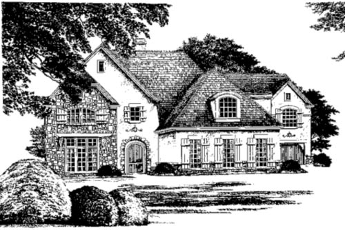 Action Builders Inc. - Southern Living Floor Plans Luberon Elevation