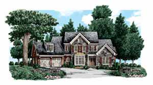 Action Builders Inc. - Southern Living Floor Plans River Forest Elevation